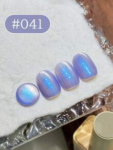 Esmalte em Gel Olho de Gato com Efeito Aurora Boreal Islandesa, Rosa Arco-Íris Sereia, Amarelo, Azul, Verde e Ametista, Capacidade 15ml, Coleção Primavera/Verão 2026, para Cuidados com as Unhas e Beleza em Todas as Estações, Requer Lâmpada UV - Multicolorido - Visão 14