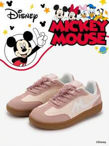 Disney 1 Pair Kids' Sneakers, Suitable For Daily Wear, Festivals, Sports, Outdoor Activities, Comfortable, Non-Slip, Durable, Breathable (Boys' Sneakers, Boys' Skate Shoes, Kids' Sports Shoes, Girls' Sneakers, Girls' Skate Shoes) - Watermelon Pink - View 1