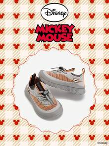 Disney 1 Pair Children's Collaborative Sports Shoes, Suitable For Daily Wear, Festivals, Sports, Outdoor, Comfortable, Non-Slip, Durable, Breathable (Boys' Sports Shoes, Boys' Skate Shoes, Children's Sports Shoes, Girls' Sports Shoes, Girls' Skate Shoes) - Grey - View 2