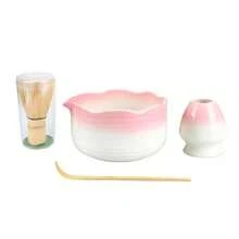 Set de 2 piezas/4 piezas/5 piezas Tazón de Matcha de la Dinastía Song, Herramientas de preparación de Matcha, Batidor de Matcha, Tazón de té japonés, Agitador, Cuchara de té - Multicolor - Ver 20