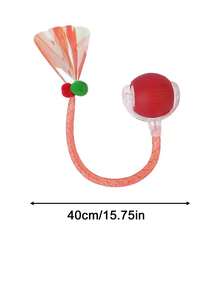1 set de jouet interactif à bille roulante par gravité, jouet électrique automatique pour chat, balle intelligente pour que le chat joue et se distraie, couleur aléatoire - Multicolore - Voir 9