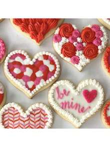 6pcs Round Cookie Cutters, Essential Baking Kitchen Tools, Suitable For Dough, Restaurant, Packaging, Back To School - Stainless Steel Version - View 4