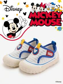 Disney 1 Pair Kids' Sneakers, Suitable For Daily Wear, Festivals, Sports, Outdoor Activities, Comfortable, Non-Slip, Durable, Breathable (Boys' Sneakers, Boys' Skate Shoes, Kids' Sports Shoes, Girls' Sneakers, Girls' Skate Shoes) - Blue - View 1