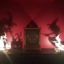 Halloween Candle Holder Tealight Holders Spooky Witch Pumpkin Shadow Decor Tea Lights Trick Or Treat Party Supplies 2024 - Witch With Candle - View 7