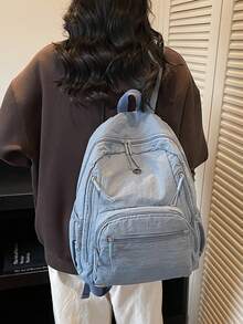 Practical Backpack Set | Interpret Commuter Aesthetics With Modular Multi-Pocket System - Multicolor - View 6