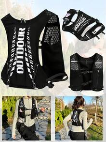 Lightweight Hydration Backpack Breathable Running Backpack Adjustable Running Hydration Vest Sweatproof Gym Bag For Men And Women For Outdoor Sports Marathon Race Jogging Cycling Hiking Climbing Camping Essentials Running Accessories - Multicolor - View 8