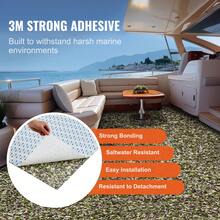 Boat Flooring, EVA Foam Boat Decking 94.5" X 35.4", Non-Slip Self-Adhesive Flooring, 23.2 Sq.Ft Marine Carpet For Boats, Yacht, Pontoon, Kayak Decking - Multicolor - View 4