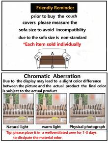 1件加厚绒面沙发垫套，柔软棉法兰绒沙发座垫保护套，现代简约防滑沙发套，防尘可水洗，适用于卧室、办公室、客厅、L型沙发、1/2/3/4人沙发 - 深灰色 - 查看 12
