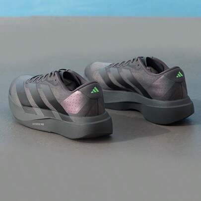 Adidas 男士 Adizero Evo SL M 跑步鞋，缓震舒适户外运动鞋 KJ1364