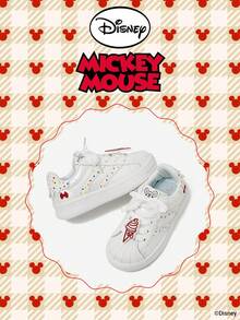 Disney 1 Pair Children's Sneakers, Suitable For Daily Wear, Festivals, Sports, Outdoor Activities, Comfortable, Non-Slip, Durable, Breathable (Boys' Sneakers, Boys' Skate Shoes, Children's Sneakers, Girls' Sneakers, Girls' Skate Shoes) - Beige - View 2