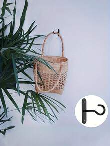 Multi-Functional Heavy-Duty Ceiling Hook, Used For Hanging Flower Pots, Decorative Plants, Lamps, Bird Feeders, Easy Installation Hardware Hook Set, Suitable For Garden And Home, Garden Supplies Accessories, Garden Outdoor Decor, Home Room Decor - Hook Up - View 10