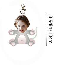 Customized Plush Monkey Face Pillow, Personalized Photo Printing, Soft And Cute, Ideal Gift For Friends, Family, Lovers, Colleagues, Easy To Clean - Customized Pillow 3 - View 12