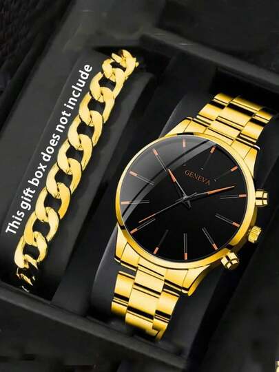 优雅商务自动机械表，时尚石英表