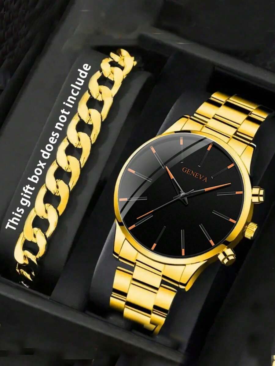 优雅商务自动机械表，时尚石英表 - 均碼 - 查看 1