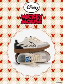 Disney 1 Pair Kids' Sneakers, Suitable For Daily Wear, Festivals, Sports, Outdoor Activities, Comfortable, Non-Slip, Durable, Breathable (Boys' Sneakers, Boys' Skate Shoes, Kids' Sports Shoes, Girls' Sneakers, Girls' Skate Shoes) - Beige - View 2