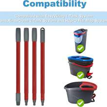 Adjustable Spin Mop Handle With 4-Section Extension Design - màuA - Xem 1