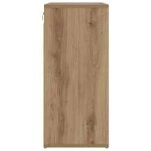vidaXL Schuhschrank Artisan-Eiche 77,5 x 30 x 67 cm Holzwerkstoff - Braun - Übersicht 6