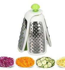 rayador de verduras 4 en 1,Picadora de Verduras Cortadora de Verduras 4 en 1 Multifuncional Acero Inoxidable Portátil Ligero Fácil Operación Picadora de Verduras Picadora de Alimentos Multiusos - Multicolor - Ver 7