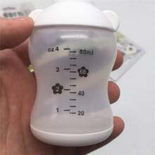 Heat-Resistant 80ML Puppy & Kitten Nursing Bottle, Small Animal Feeding Set, Pet Milk Bottle - White - View 5