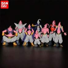 8个动漫人物PVC可动人偶，收藏模型及玩具，适合作为复活节、母亲节、父亲节、生日、周年纪念日、毕业典礼的礼物，也适合粉丝收藏、动漫主题派对道具和角色扮演。 - 彩色 - 查看 3