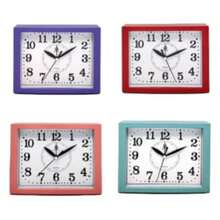 CL056 Despertador Analógico Rectangular Diseño Básico - 1PC - Ver 1