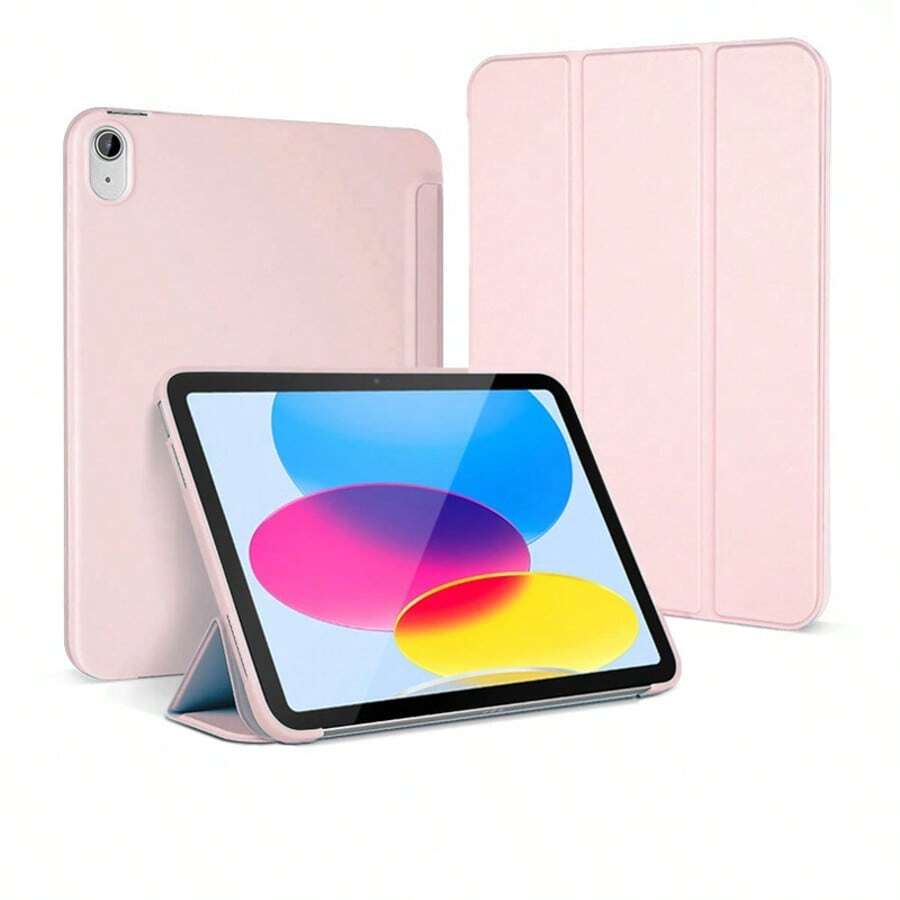 适用于 iPad 2 11 英寸平板电脑的保护套，柔软防摔，超薄/智能支架/自动唤醒功能，软 TPU 后盖三折保护套，适用于小米 Pad SE 11 英寸 2023 平板电脑的保护套，适用于荣耀 Pad X8A 11 英寸/MatePad SE 11 2024/MatePad 11.5 英寸平板电脑的保护套，适用于 Tab M11，适用于 MatePad/荣耀 Pad/Galaxy Tab/联想 Tab/小米 iPad/带唤醒功能的平板电脑的三折 PC 保护套