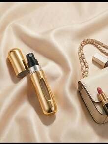 1个5毫升旅行装香水喷雾瓶,无漏斗底部泵头设计,防漏便携迷你喷雾瓶,适合手提包和口袋(可填充),(快速填充),(防漏),(口袋大小),(符合TSA安检/航空运输标准),(全球旅行),(约会之夜),(办公室备用),(派对),(健身房),(旅行者),(优雅女士) - 彩色 - 查看 16