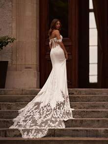 Wedding Dresses - White - View 4