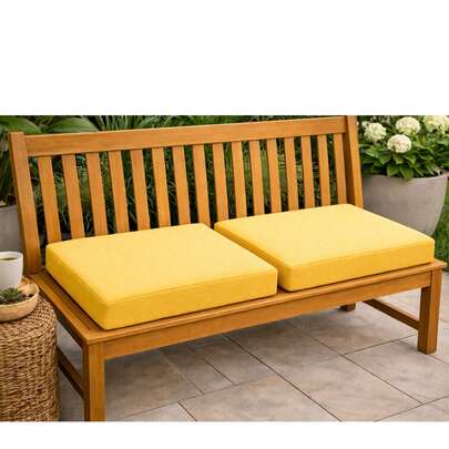 50*50*7 Cm Foam-Filled Tie-On Chair Cushion / Floor Cushion İN DER TURKEİ