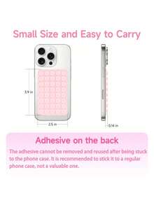 40 piezas de ventosa de silicona para teléfono, un pequeño regalo adecuado para amigos, novias y compañeros de clase compatible con iPhone, teléfono Android, regalo para cumpleaños, familia, amigos, soporte de teléfono para baño, soporte de teléfono, accesorios de teléfono, soporte adhesivo - Multicolor - Ver 2