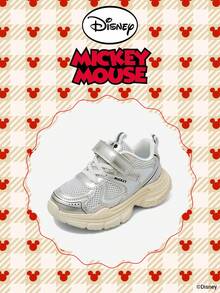 Disney 1 Pair Kids' Sneakers, Suitable For Daily Wear, Festivals, Sports, Outdoor Activities, Comfortable, Non-Slip, Durable, Breathable (Boys' Sneakers, Boys' Skate Shoes, Kids' Sports Shoes, Girls' Sneakers, Girls' Skate Shoes) - Beige - View 2