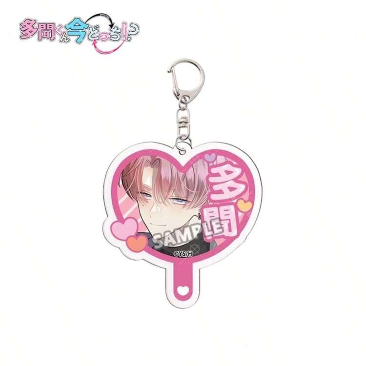 Mô hình nhân vật Tamon-Kun Ima Docchi bằng acrylic, đế trưng bày, phụ kiện trang trí ba lô, đồ trang trí bàn làm việc, cao 6cm. - Nhiều màu - Xem 4