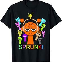 Sprunki divertido Solo un chico que ama Sprunki Camiseta Sprunki Beat - Negro 3 - Ver 1