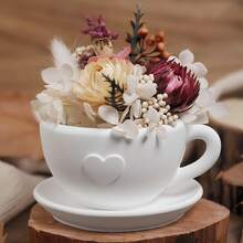 4件套硅胶模具，适用于杯子、烛台、石膏杯、铸模、硅胶模具、烛台杯、花盆、石膏模具、花瓶、碗 - 圓形 - 查看 6