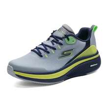Skechers Giày chạy bộ nam, giày chạy bộ có đệm, giày chạy bộ nam GO RUN ELEVATE 2.0, giày thể thao thường ngày thoải mái, giảm sốc 220851-GYNV - màu xám/hải quân - Xem 3
