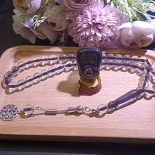 Eid Mubarak Essential | Luxury Gift Box Set Ramadan Prayer Beads + Counter, Ring-Shaped Electronic Counter Dual-Use Manual, Portable Finger Press Counter, Middle Eastern Arabic Style Prayer Counting Tool, Daily Prayer Essential - LR41 Counter - View 9