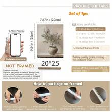 1 Stück gerahmte Leinwandkunst, Olivenbaum und Vintage Vase Leinwanddruck, moderne Wanddekoration, geeignet für Wohnzimmer, Schlafzimmer, Büro, Nahost-Heimdekoration, Raumdekoration Ästhetik, Retro-Bauernhaus-Stil dekorativer Poster, Frühlingsdekoration - Olivenbaum - Übersicht 15