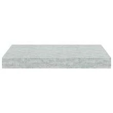 vidaXL Schweberegale 2 Stk. Betongrau 40x23x3,8 cm MDF - Grau - Übersicht 7