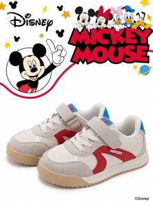 Disney 1 Pair Kids' Sneakers, Suitable For Daily Wear, Festivals, Sports, Outdoor Activities, Comfortable, Non-Slip, Durable, Breathable (Boys' Sneakers, Boys' Skate Shoes, Kids' Sports Shoes, Girls' Sneakers, Girls' Skate Shoes) - Beige - View 1