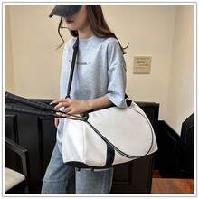 Large Capacity Tennis/Badminton Sports Bag With Racket Compartment - Multicolor - View 3