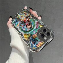 This Brand-New Disney Lilo & Stitch Phone Case Features A Cute And Playful Expression, A Simple And Stylish Appearance, And A Smooth Feel.Made Of Cute And Eye-Catching TPU Material With A 2D Wave Texture, It Includes Camera Protection, Cute Phone Case,Iphone17 Pro Max Case,Polka Dot,Travel Must Haves.Making It An Ideal Choice For Girls. Compatible With IPhone17/16/15/14/13/...12 Mini Pro Max Pro Plus XRXS. It's The Perfect Gift For Friends And Family. Stylish Phone Case, Fun Expression Design, Lightweight And Durable. Cute Phone Case,Iphone17 Pro Max Case,Polka Dot,Travel Must Haves. - Silver - View 2