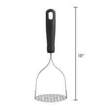 10 Stainless Steel Potato Masher, Black - 1 - 查看 4