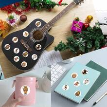 500pcs Ancient Egypt Stickers Roll For Scrapbook, Journaling, Laptop, Bumper, Skateboard, Water Bottles, Computer, Phone, Walls, Envelopes, Birthday And Greeting Cards - Random Style - View 8