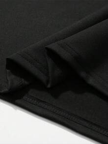 180GSM Pure Cotton Printed T-Shirt With Funny Im Not Always A Train Wreck Just Kidding Toot Toot Train Graphic Knitted Craft Breathable Soft Durable Easy To Clean Comfortable - 黑色 - 查看 5