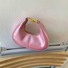 Compact And Elegant Crossbody Handbag, 2026 New Model, Women's Retro Style, Versatile, Simple And Fashionable, Light And Luxurious, High-End And Exquisite. - Pink - View 13