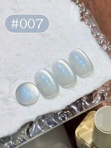 Esmalte em Gel Olho de Gato com Efeito Aurora Boreal Islandesa, Rosa Arco-Íris Sereia, Amarelo, Azul, Verde e Ametista, Capacidade 15ml, Coleção Primavera/Verão 2026, para Cuidados com as Unhas e Beleza em Todas as Estações, Requer Lâmpada UV - Multicolorido - Visão 16