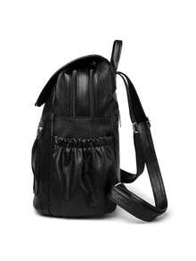 都市背包 | 诠释通勤美学，适用于各种场景 全粒面皮革纹理 多口袋模块化系统，一套装备，助您解锁商务出行的绝对视觉主导权 - 彩色 - 查看 11