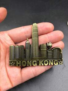 1 chiếc nam châm tủ lạnh 3D trang trí thủ công mỹ nghệ du lịch sáng tạo, nhãn dán tủ lạnh trang trí nhà cửa, nam châm trang trí kiến trúc, phong cảnh và văn hóa. - nhãn dán từ tính - Xem 4