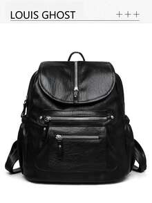 都市背包 | 诠释通勤美学，适用于各种场景 全粒面皮革纹理 多口袋模块化系统，一套装备，助您解锁商务出行的绝对视觉主导权 - 彩色 - 查看 14