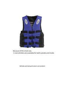 1pc Professional Heavy Duty Cross-Riding Life Jacket, High Buoyancy, Suitable For Adults Swimming, Fishing, Boating, Flood Prevention, Portable Youth Survival Vest, Beach Essential, Beach Accessory, Pool Float - Multicolor - View 25